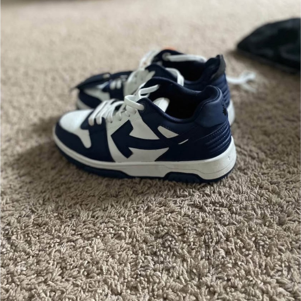 Off-White Blue and White Sneakers Classic Design